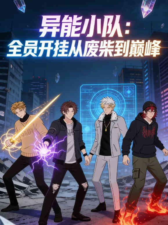 异能小队：全员开挂从废柴到巅峰 动态漫画封面图