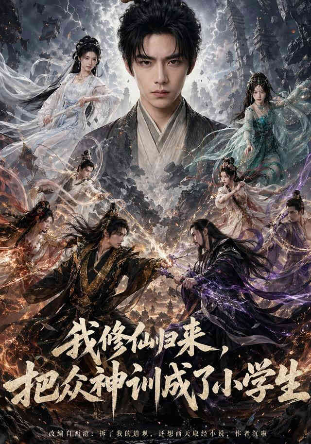 我修仙归来，把众神训成了小学生封面图