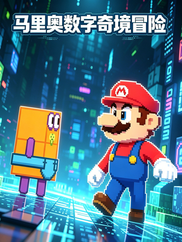 马里奥数字奇境冒险封面图