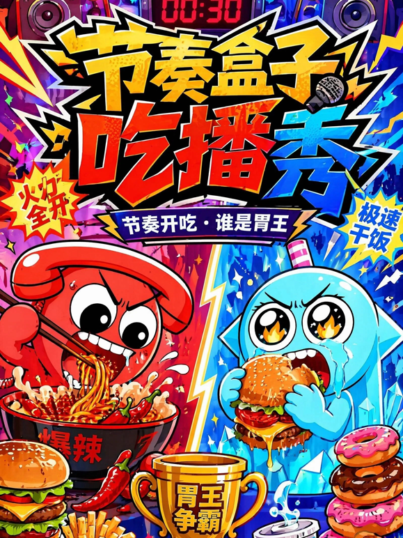 节奏盒子吃播秀封面图