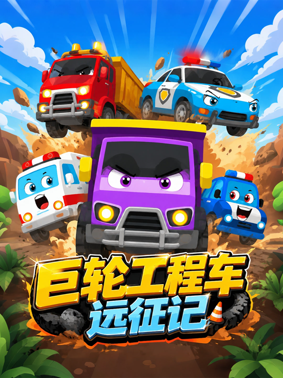 巨轮工程车远征记封面图