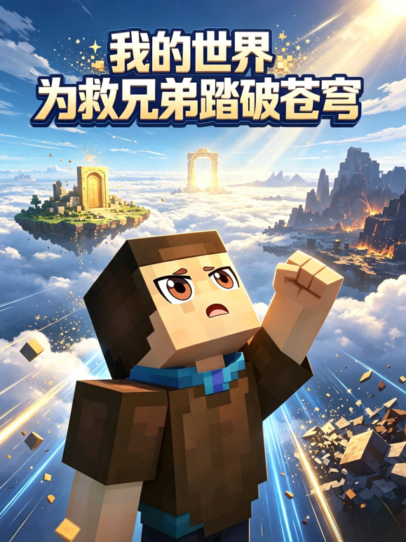 我的世界为救兄弟踏破苍穹封面图