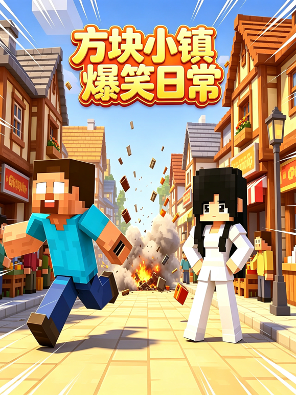 方块小镇爆笑日常封面图