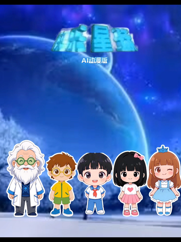 快乐星球AI动漫版封面图